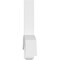 Ekena Millwork Bellingham Architectural Grade PVC Gable Bracket, 84"W x 21"H x 4"D x 4"F, 6/12 Pitch GBP084X21X0404BEL00 - alternate 5
